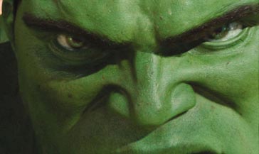 He was right.  We didn't like him when he was angry.