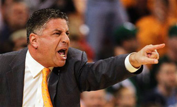 It's our web site and we'll put the losing team in the picture if we want. Bruce Pearl is our hero